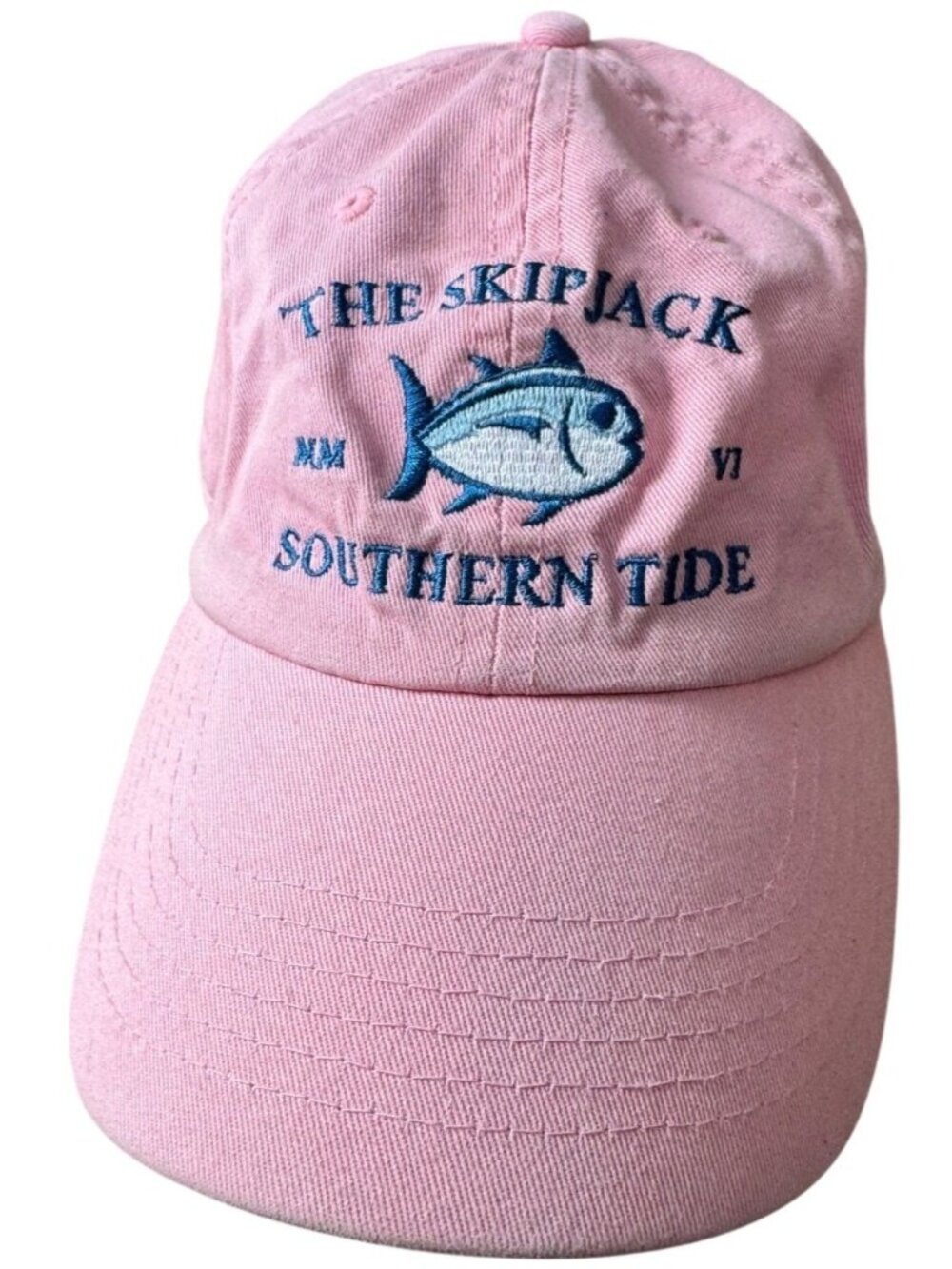 Southern Tide Skipjack Pink Cotton Hat - Size M